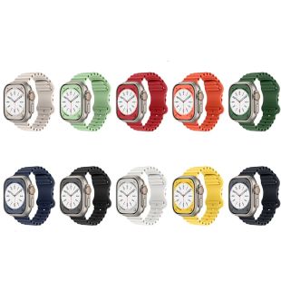 سوار رياضي أنيق لساعة Apple من السيليكون