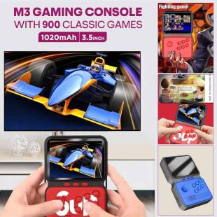 M3 Gaming Console 3.5 Inch with 900 Classic Games