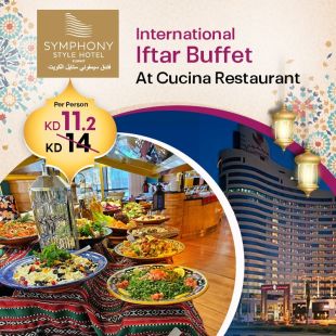International Buffet Iftar At Cucina Restaurant - Symphony Style Hotel