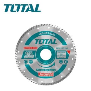 Total 115x22.2mm Turbo Diamond Cutting Disc