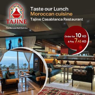 Enjoy Authentic Moroccan Lunch at Tajin Casablanca Restaurant