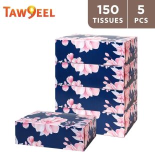 taw9eel_essentials_facial_tissues_flower_150_x_2_ply_-_5_pieces_1_2_