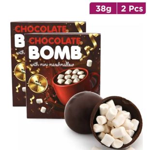 Chocolate Bomb Mini Marshmallow Chocolate 38g x 2