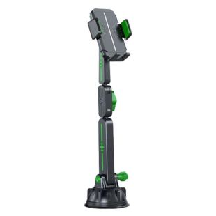 Extended Telescopic Car Phone Holder with Suction Base