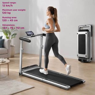 Foldable Walking Pad Treadmill 120Kg