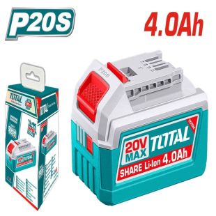 بطارية ليثيوم أيون قوة 20 فولت 4.0 أمبير من Total
