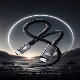 كيبل Type-C إلى HDMI بطول 2 متر بدقة 4K أو 8K من Neo