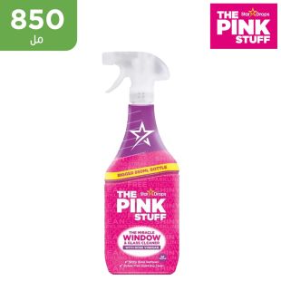 منظف النوافذ والزجاج  The Miracleبخل الورد 850 مل من The Pink Stuff