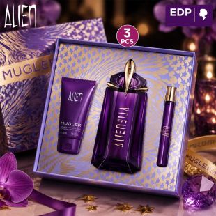 Thierry Mugler Alien 3Pcs EDP Gift Set For Women