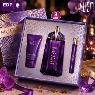طقم هدية Alien للسيدات 3 قطع EDP من Thierry Mugler