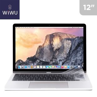 غطاء حماية Tpu للوحة المفاتيح لأجهزة ماك 12 بوصة من Wiwu