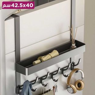 علاقات ملابس جدارية من الستيل الكربوني 40 × 42.5 سم