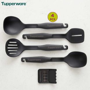 Plastic Kitchen Utensil Set 4 Pieces by Tupperware