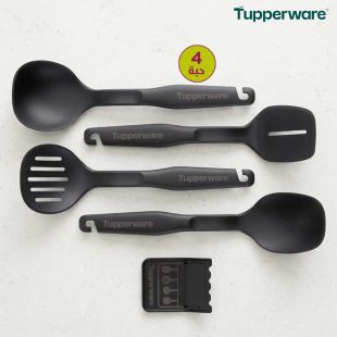 طقم أدوات مطبخ بلاستيك 4 قطع من Tupperware