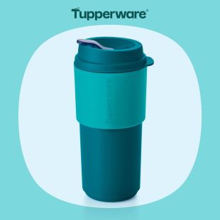 كوب قهوة Eco للسفر بغطاء مانع للتسرب 490 مل من Tupperware