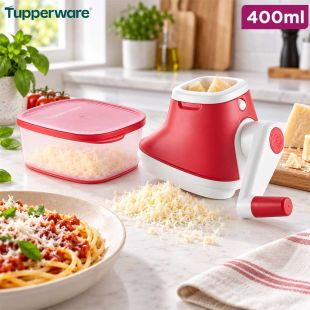 Cheese Mill and Grater 400ml by Tupperware