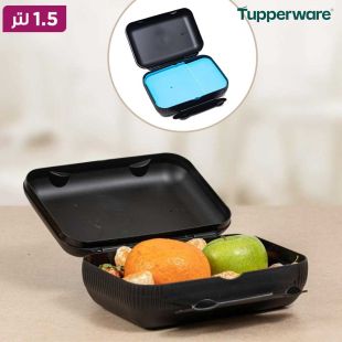 علبة غداء بلاستيك بفاصل قابل للإزالة 1.5 لتر من Tupperware