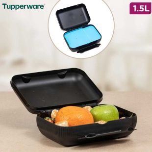 Plastic Lunch Box with Removable Divider 1.5L by Tupperware