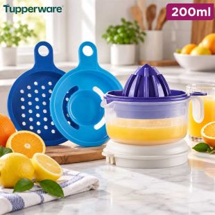 Manual Juicer and Grater Set 200ml by Tupperware