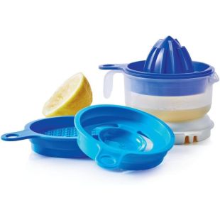 طقم عصارة ومبشرة يدوية 200 مل من Tupperware
