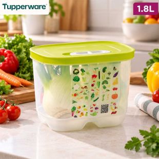 Ventilated Fruit and Vegetable Storage Container 1.8L by Tupperware