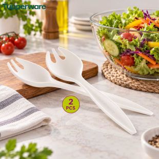 Salad Serving Fork Set 2 Pieces by Tupperware