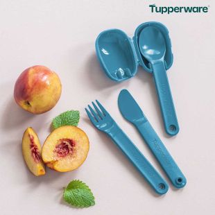 طقم أدوات مائدة قابل لإعادة الاستخدام من Tupperware