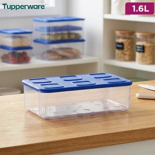 Tupperware Clear Mates Storage Container 1.6L