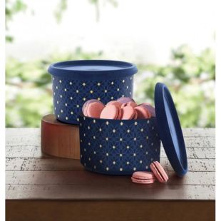 طقم علب حفظ طعام One Touch سعة 1.4 لتر 2 حبة من Tupperware