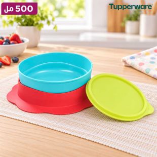 طبق أطفال بقاعدة مانعة للانزلاق 500 مل من Tupperware