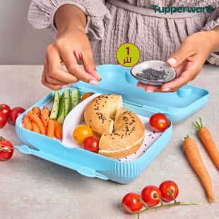 علبة غداء Eco بفاصل قابل للتعديل سعة 1 لتر من Tupperware