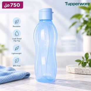 زجاجة مياه Eco بغطاء Flip Top سعة 750 مل من Tupperware