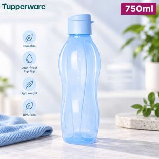 Eco Water Bottle with Flip Top Cap 750ml by Tupperware