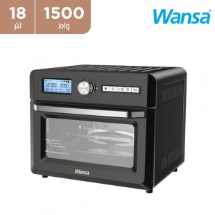 قلاية هوائية سعة 18 لتر وقوة 1500 واط من Wansa