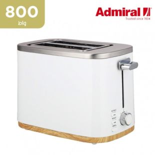 محمصة توست بقوة 800 واط شريحتين من Admiral 