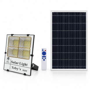 كشاف إضاءة LED بالطاقة الشمسية 600 واط من Toby's