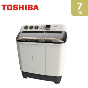 Toshiba 7kg Twin-Tub Washing Machine with Spin Dryer