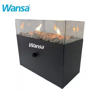 مدفأة غاز زجاجية مزدوجة 1.2 كيلوواط من Wansa