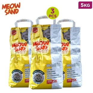 Meow Sand Unscented 3 x 5Kg