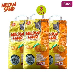 Meow Orange Sand 3 x 5Kg