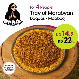 Murabian Tray for 4 Persons at Deda Restaurant