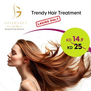 Trending Hair Treatment at Geisha Spa – Bneid Al Gar Branch