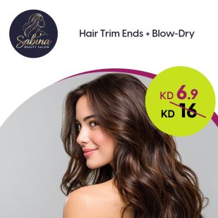 Trim Ends + Blow Dry at Sabina Beauty Salon