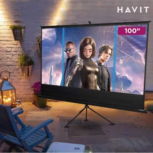 Tripod Projector Screen 100 Inch by Havit