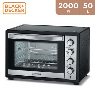 Electric Oven 2000W 50L by Black & Decker (New Product / Open Box)