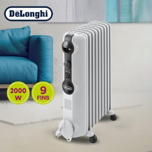 9 Fins Oil Heater 2000W by Delonghi
