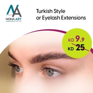 Turkish Style Eyebrows or Eyelashes from Noha Art