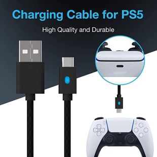 Type-C Charging Cable for PS5 with Indicator Light 3M by Dobe
