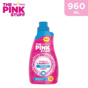 The Pink Stuff The Miracle Laundry Sensitive Non-Bio Liquid – 32 Super Washes – 960 ml