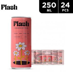 Flash Cherry Mix Natural Flavor Soft Drink 24 x 250 ml